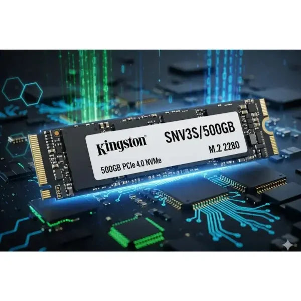 Disco rigido Kingston SNV3S da 500GB PCIe 4.0 NVMe con tecnologia KINGSTON DDR5