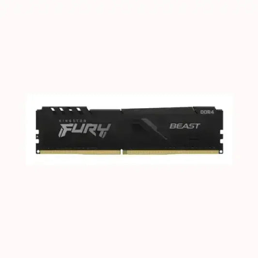 Modulo RAM DDR4 Kingston Fury Beast in colore nero per prestazioni elevate del computer