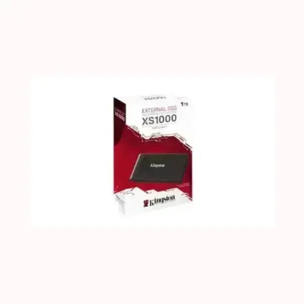 Disco rigido esterno KINGSTON XS1000 SSD da 1TB con connessione USB 3.1 per archiviazione veloce