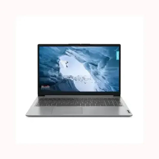 Notebook Lenovo grigio argento con display ampio cornici sottili e tastiera completa per lavoro mobile