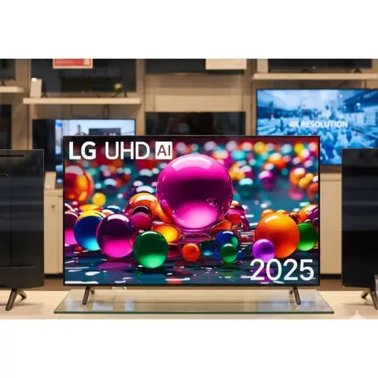 Televisione LG 43UA75003LA con risoluzione UHD e design moderno per un'esperienza visiva coinvolgente