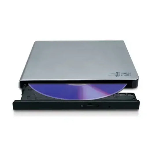 LG/HITACHI Masterizzatore DVD Esterno GP57ES40 Ultraslim USB2.0 Silver Masterizzatori