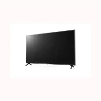 LG TV a schermo piatto con cornice sottile e piedini laterali ideale per film serie e gaming in salotto