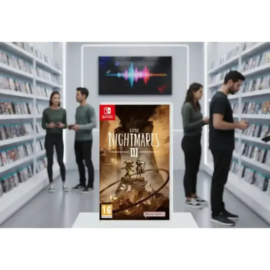 Gioco per Nintendo Switch Little Nightmares 3 con copertina avvincente per gli amanti del brivido
