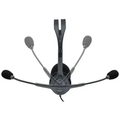 Logitech Cuffie con Filo H111 con Microfono Nero 981-000593 Casse