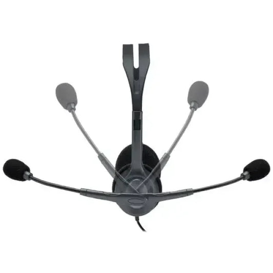 Logitech Cuffie con Filo H111 con Microfono Nero 981-000593 Casse