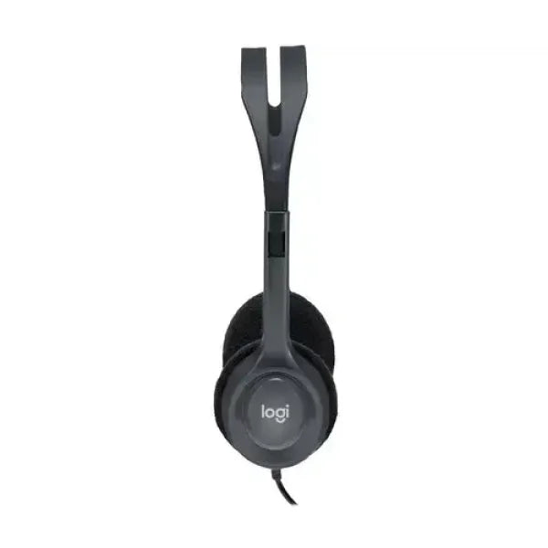 Logitech Cuffie con Filo H111 con Microfono Nero 981-000593 Casse