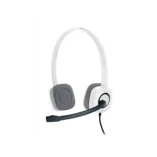 LOGITECH CUFFIE STEREO H150 COCONUT CON MICROFONO BIANCO 981-000350 Casse