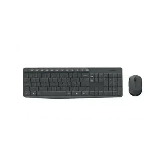 LOGITECH KIT TASTIERA+MOUSE WIRELESS USB NERO MK235 920-007913 Kit Tastiera + Mouse