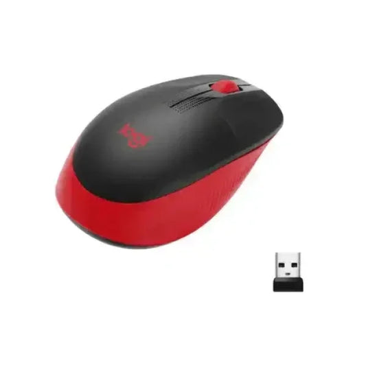 LOGITECH MOUSE OTTICO WIRELESS M190 ROSSO 910-005908 Mouse