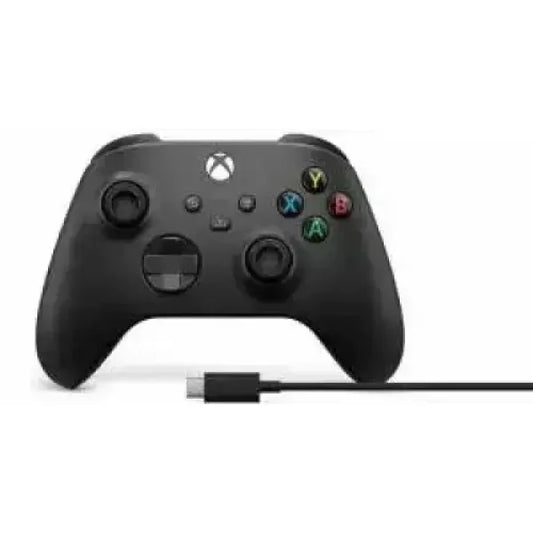 Microsoft Xbox Serie X/S Controller Black + Cavo W10 Accessori giochi