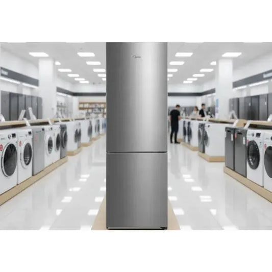 Frigorifero MIDEA frigo combinato in acciaio inox con design elegante per cucine moderne