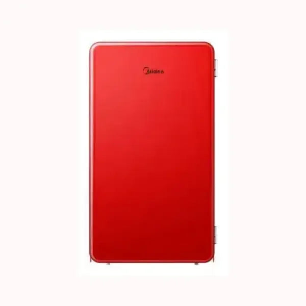 Frigorifero MIDEA rosso con design compatto e moderno per la conservazione efficiente degli alimenti