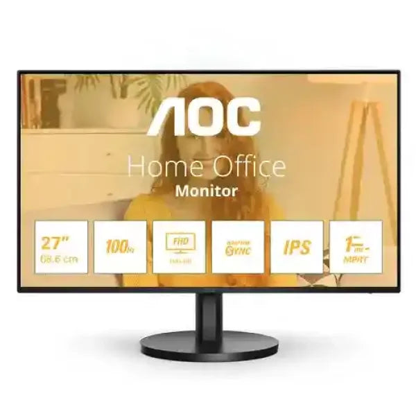 Monitor AOC 27" Full HD 1ms 100Hz VGA/HDMI 27B3HA2 Monitor