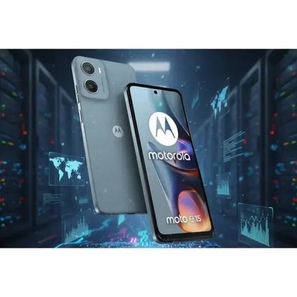 Smartphone Motorola Moto E15 con design elegante e display luminoso per un'esperienza utente ottimale