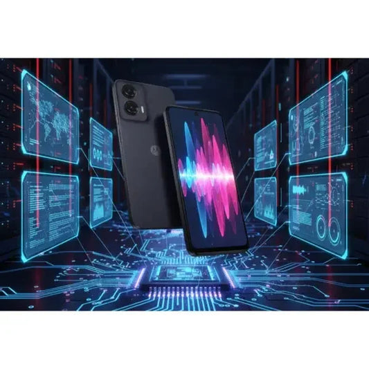 Smartphone Motorola Moto G35 con design elegante e schermo vibrante, ideale per ogni esigenza digitale