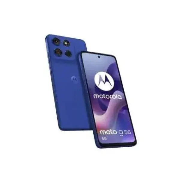 Motorola Moto G56 Smartphone 5G con schermo grande e design moderno in blu