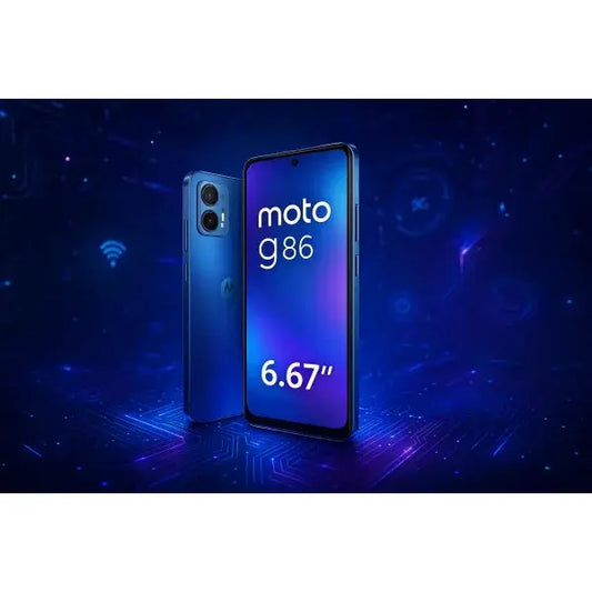 Motorola Moto G86 8+256GB 6.67" 5G Cosmic Sky DS TIM inserisci lo sfondo elettronico e tecnologico