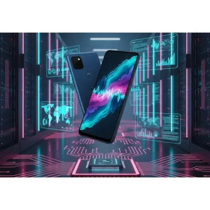 Smartphone Motorola con design elegante e display vivace, perfetto per la tecnologia moderna