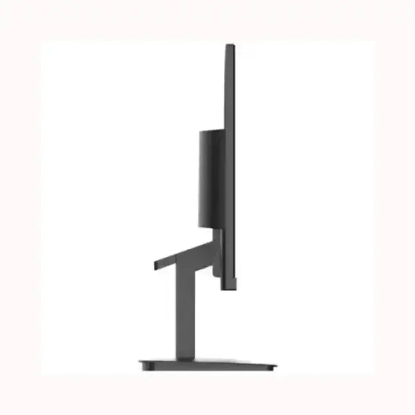 Monitor MSI vista laterale con design sottile e supporto regolabile in colore nero