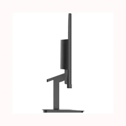 Monitor MSI vista laterale con design sottile e supporto regolabile in colore nero