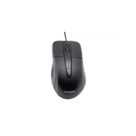 Nilox MOUSB1001 mouse Ufficio Mano destra Ottico 1000 DPI Accessori informatica