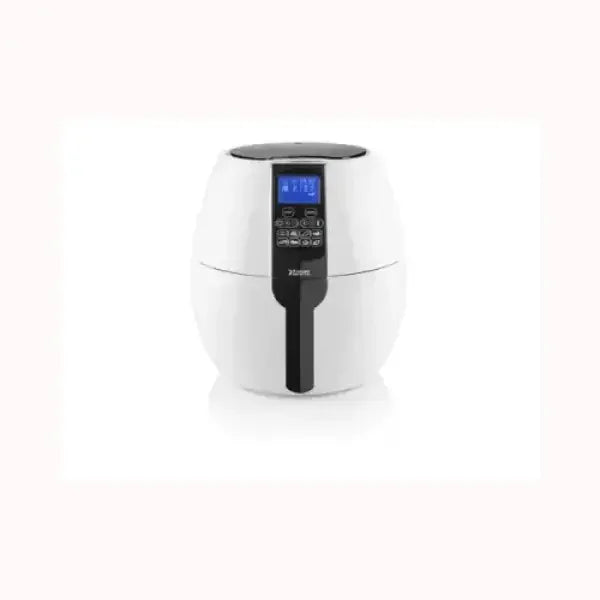 Friggitrice ad aria Princess bianca con display digitale e pannello di controllo per cucina sana