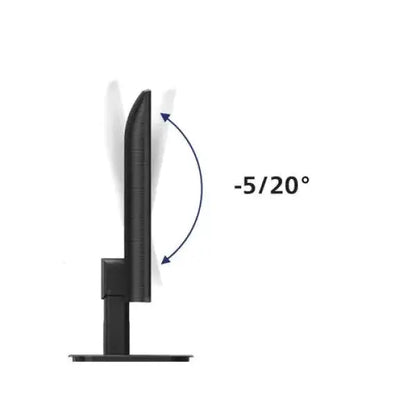 Philips Monitor con inclinazione regolabile da -5 a 20 gradi per un comfort visivo ottimale