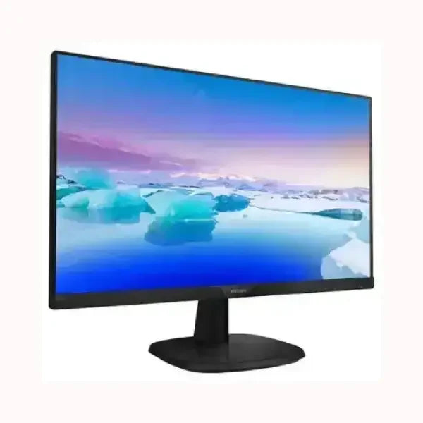 Monitor PHILIPS con schermo ampio e design nero moderno per uso desktop e multimediale