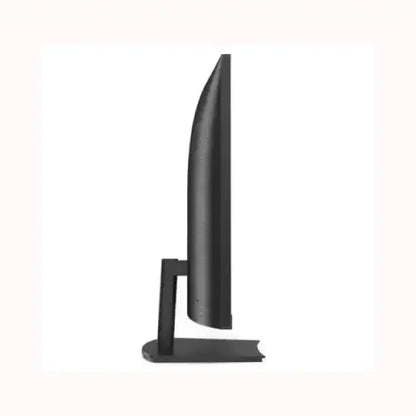 Monitor PHILIPS nero visto di profilo con design sottile e supporto regolabile