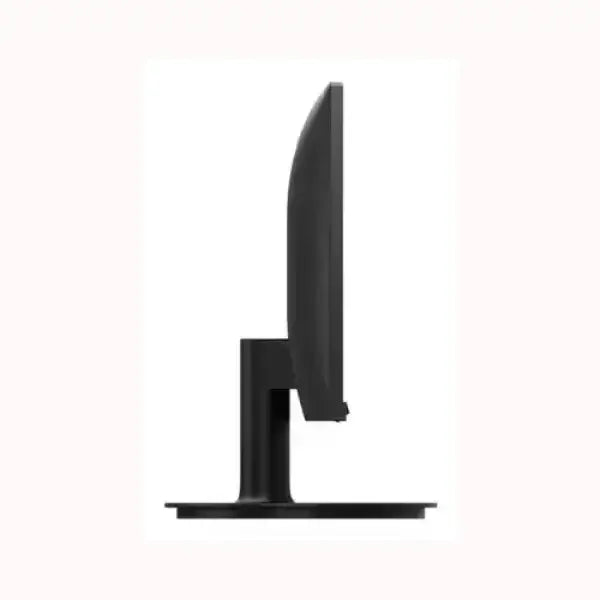 Profilo laterale di un Philips monitor nero con design sottile e supporto stabile