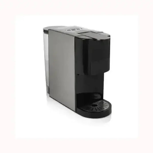 Macchina da caffè PRINCESS dal design compatto e moderno in colore nero e acciaio inox