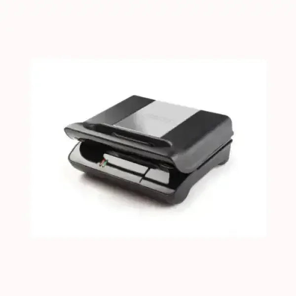 Bistecchiera PRINCESS nera compatta con design moderno e maniglia ergonomica