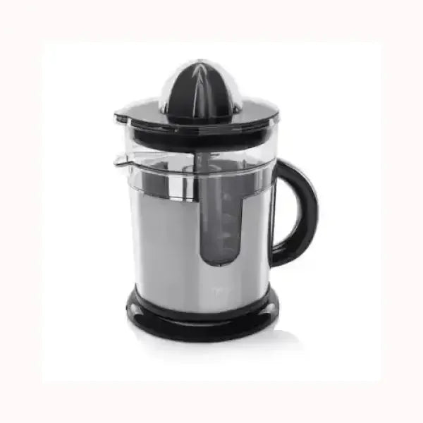 Spremiagrumi PRINCESS in acciaio inox con contenitore trasparente e manico ergonomico