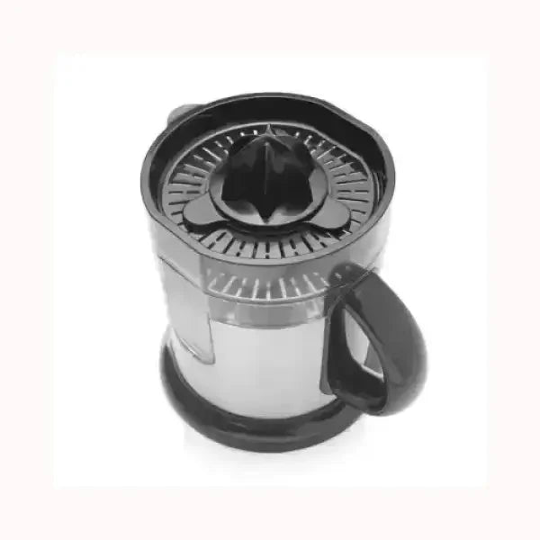 Spremiagrumi PRINCESS in acciaio inox con manico nero per estrarre succo di agrumi freschi