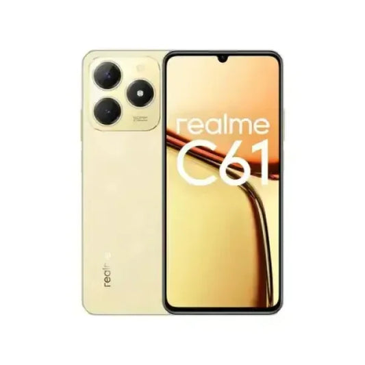 realme C61 17,1 cm (6.74") Doppia SIM Android 14 4G USB tipo-C 6 GmAh B 128 GB 5000 Oro Smartphone