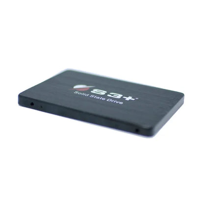 Disco rigido SSD S3 plus nero con design compatto e superficie spazzolata