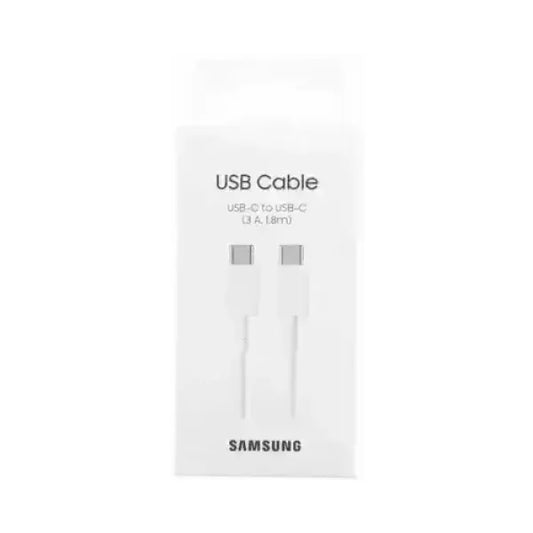 Samsung Cavo USB-C to USB-C EP-DX310JW 1.8m 3A White Accessori telefonia