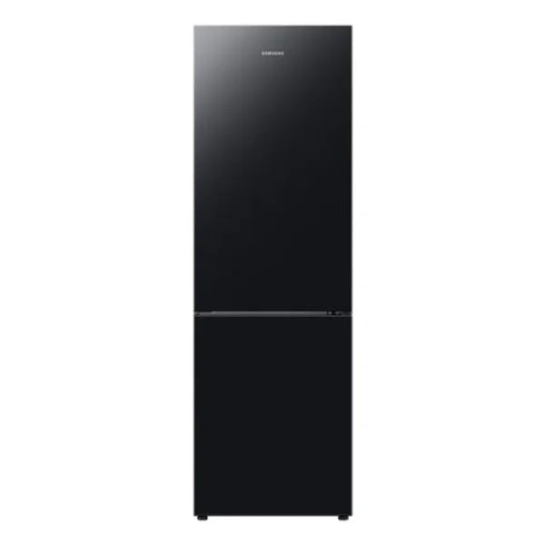 Frigorifero Combinato Samsung nero con doppia porta e design moderno per cucina