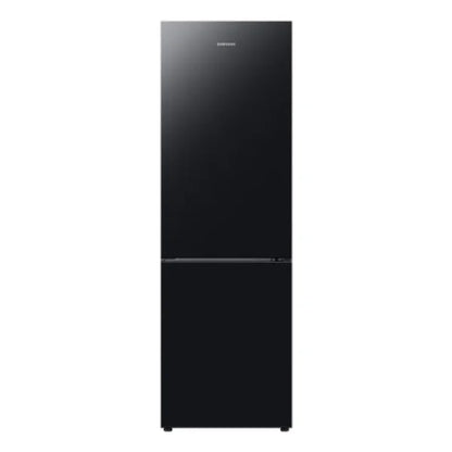 Frigorifero Combinato Samsung nero con doppia porta e design moderno per cucina