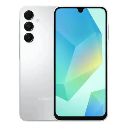 Smartphone Samsung Galaxy A16 con schermo grande e fotocamere multiple sul retro