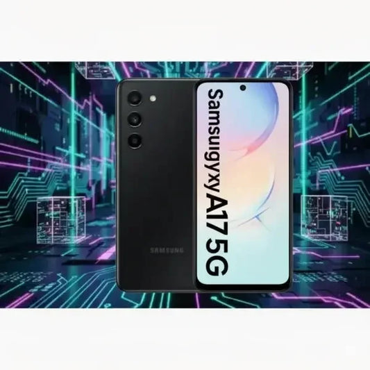 Smartphone Samsung A17 5G con display elegante e design moderno in colore nero