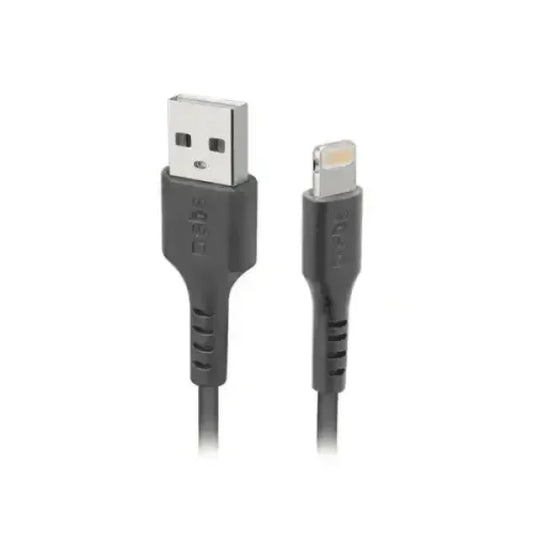 SBS TECABLEUSBIP589K cavo Lightning 1 m Nero Accessori telefonia