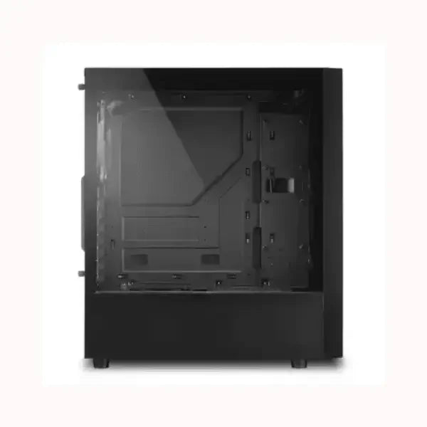 Case per PC SHARKOON nero con pannello laterale trasparente e ampio spazio interno