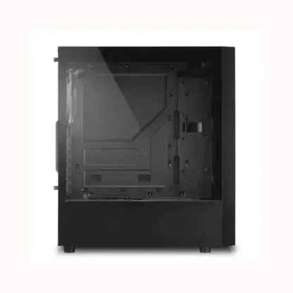 Case per PC SHARKOON nero con pannello laterale trasparente e ampio spazio interno