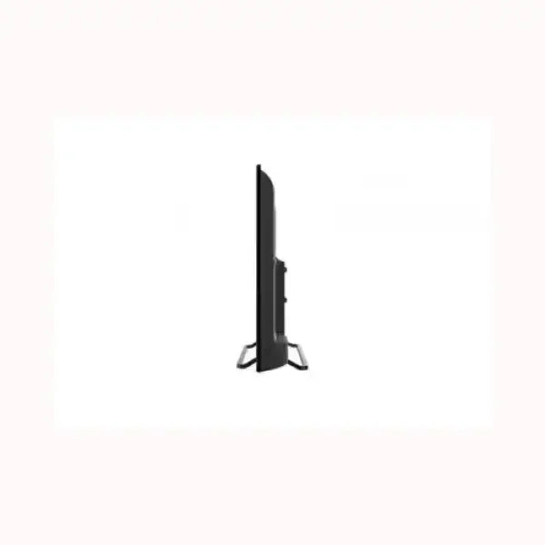 TV Smart Tech vista laterale con design sottile e supporto stabile SMART TECH TV
