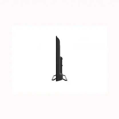 TV Smart Tech vista laterale con design sottile e supporto stabile SMART TECH TV