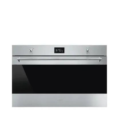 SMEG FORNO INCASSO TERMOVENTILATO DISPLAY 155LT 90CM INOX SF9390X1 Forni