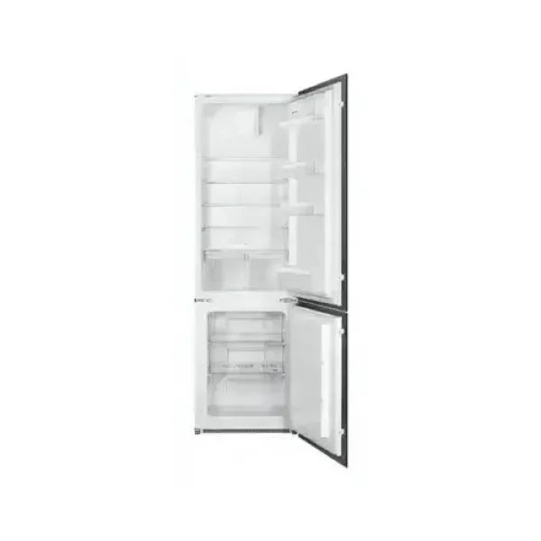 SMEG FRIGO INCASSO COMBINATO VENTILATO NO FROST 269LT E BIANCO C41721E Frigoriferi da incasso