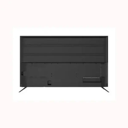 Smart Tech televisore modello SMT-43F30UV2M1B1 vista posteriore con supporti neri